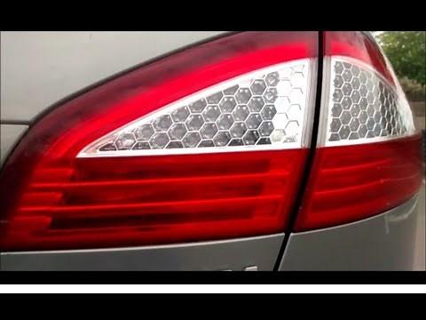 EASY Walkthrough Guide to replace Ford Mondeo rear brake light or reverse tail light bulb