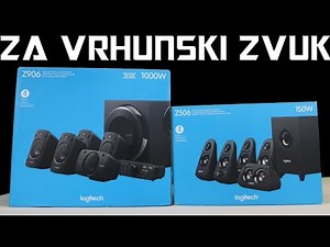 Logitech Z506 i Z906 5.1 zvučnici