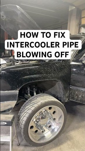 HOW TO fix LLY/LBZ hot side intercooler pipe blowing off turbo