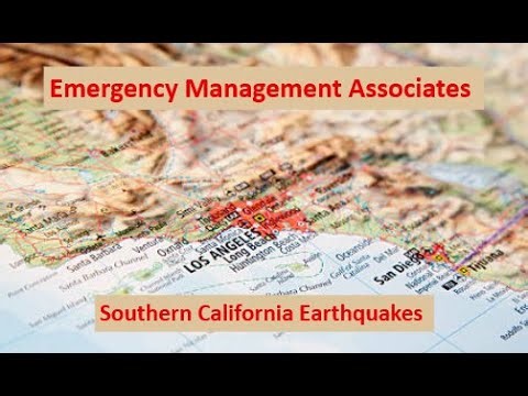 EMA Show Earthquakes, Southern California Earthquakes Wed. May 13, 2026
