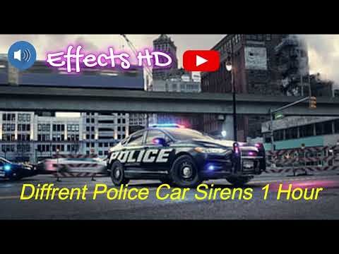 1 hour police siren - Sound effects - YouTube - Diffrent Police Car Sirens 1 Hour