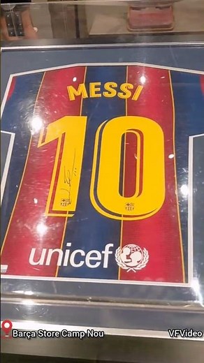 Messi's Signed Jersey on Sale for €3,000 at Camp Nou's Official Barça Store (June 2026)