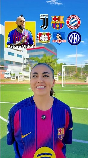 Where did Arturo Vidal and Haaland play? ⚽️ #football #guess #fc26 #edsonfdb