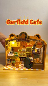 My 42nd Miniature: Garfield Cafe Full Video by @puremind.global . Get your own thru link in bio. Use my discount code: mytinylifeph #miniatures #valentinedaygifts #valentinesdaygiftideas #giftideas #gifts | My Tiny Life