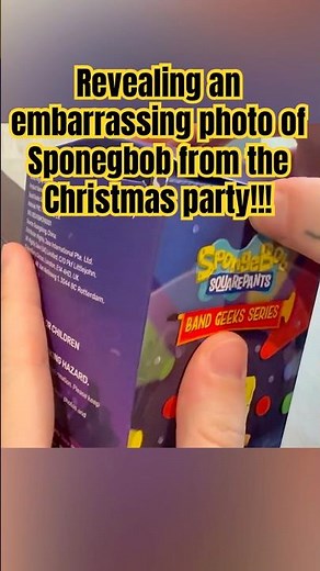 Opening SpongeBob Band Geeks #blindbox