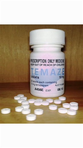 #temazepam #Restoril #pharma #educational #gaba Dr. leo sternbach synthesized valium which was a precursor to temazepam so i credit him. also bc he revolutionized benzo pharma science 🤷‍♂️