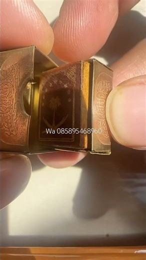 The ancient gold ink inscription book of Istanbul