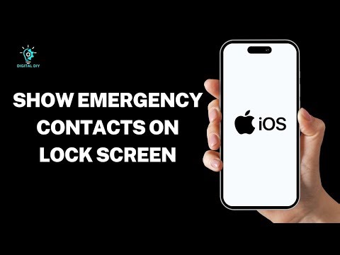 How To Show Emergency Contacts On iPhone Lock Screen?