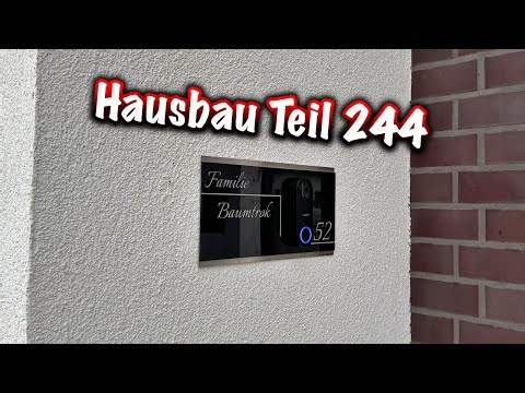 House construction part 244! (Installing the doorbell) ElektroM