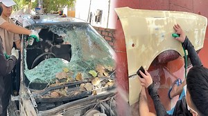 Putting New Life Into Old Rusty Road Legend Car