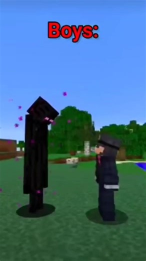 BOYS VS GIRLS in minecraft playing angels VS devil in minecraft game #edit #doysvsgirls