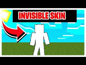 Invisible Skin | Hides armor, Username, and effects | Works on Realms | MCPE (Minecraft Bedrock)