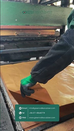 How Composite Rubber Floor Mats Are Made？#manufacturing #rubber #shorts