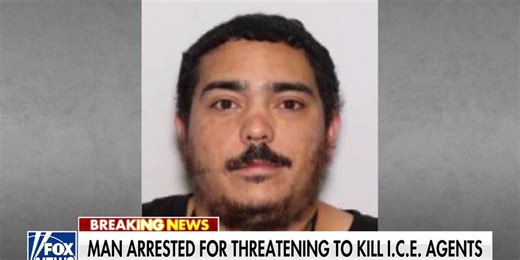 Man arrested for threatening to kill ICE agents