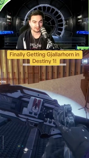 Getting Gjallarhorn in Destiny 1 Hits Different 🔥#destiny2