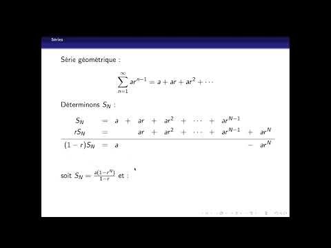 Introduction aux séries de Taylor: développements limités et résolution d'équations différentielles