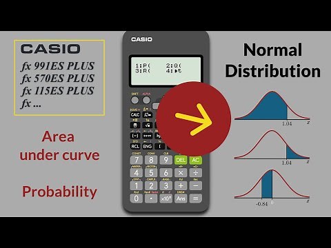Casio fx-ES Plus: Z-Score Probabilities & Normal Distribution Areas (NO Z-TABLE!)