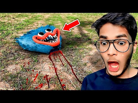 HUGGY WUGGY in REAL LIFE (Poppy Playtime Chapter 3 CATNAP)