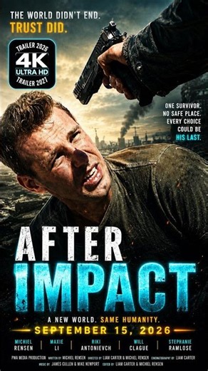 🎬 AFTER IMPACT (2026) — OFFICIAL TRAILER 4K,POST-APOCALYPTIC SCI-FI THRILLER,#movie #film