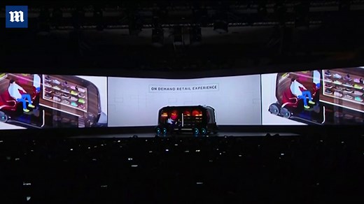 Toyota unveils the autonomous e-Palette concept vehicle