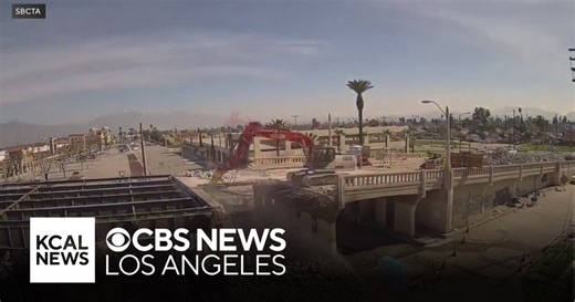 San Bernardino crews complete Mt. Vernon Avenue Bridge