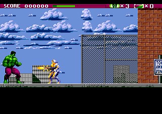 The Incredible Hulk - SEGA Online Emulator