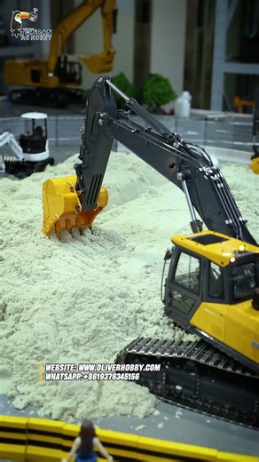 Sfrog 1/14 Scale RC Hydraulic Excavator E400 is at work! #rc #rchobby#rchobby #rcworld #rcexcavator