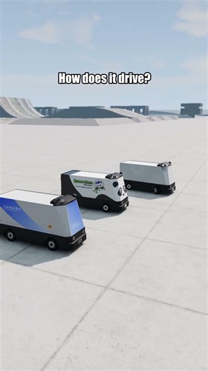 NEW (secret??) AI ROBOT VAN DROPPED IN BEAMNG! #beamngdrive #beamng