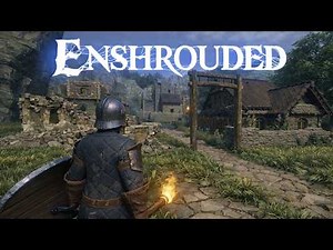 Rebuilding an Abandoned Town in ENSHROUDED | First Time Playing This Survival Co-op RPG