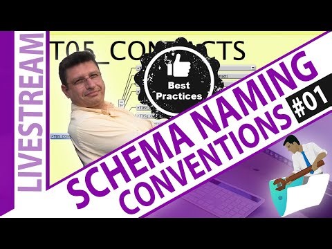 Schema Naming Convention and best practices - Day 1