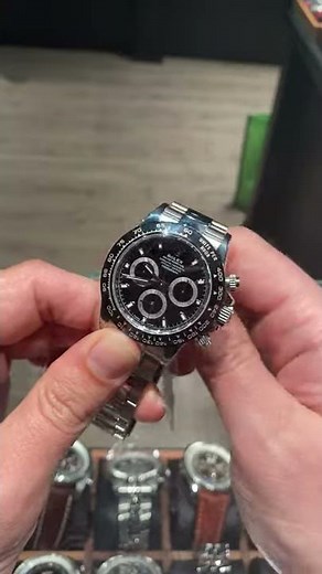 Rolex Cosmograph Daytona Ceramic Bezel Black Dial Mens Watch 116500 | SwissWatchExpo