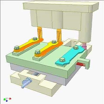 Copying device on vertical milling machine 1