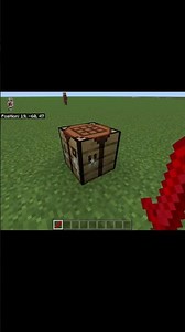 Minecraft Ruby Sword crafting recipe