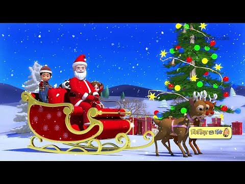 Jingle Bells - Christmas Song for Kids | Jingle Bells Hindi | Christmas Songs Hindi