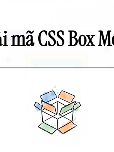 Giải mã CSS Box Model: Vì sao UI hay bị lệch? Mỗi element trong CSS đều là một cái hộp 👀 👉 Content – Padding – Border – Margin 👉 Sai Box Model = layout vỡ dây chuyền 📌 box-sizing: content-box (mặc định) 📌 box-sizing: border-box (cứu đời frontend 😇) 💬 Comment nếu bạn từng “chữa cháy” UI bằng margin-left: -10px nhé 😅 #frontend #javascript #website #reactjs #security #devcraftt #mynameisvinh #tipjavascript #dev