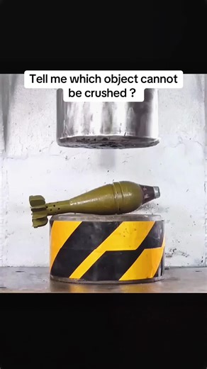 Tell me which object cannot be crushed ? #asmr #hydraulicpress #trending #satisfying #trendingvideo #fyp #usa🇺🇸 #satisfyingvideo #asmrvideo #fypシ゚viral #relaxingvideos #fypシ #asmrsounds #relaxing
