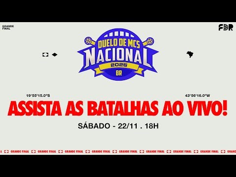 DUELO DE MCS NACIONAL 2025 - A GRANDE FINAL