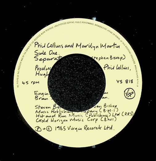 Phil Collins And Marilyn Martin - Separate Lives (Love Theme From White Nights)