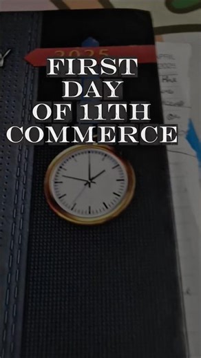 DAY 1 OF 11TH COMMERCE WITH MATHS 📚 | Starting The Grind | Study Vlog #1