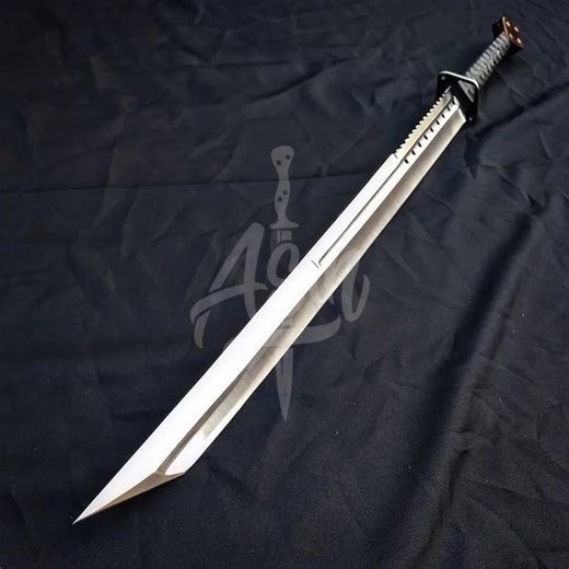 Hand-forged High Carbon Steel Katana Sword: Tactical Full Tang, Modern Style Ninja Sword - Samurai Sword - Etsy