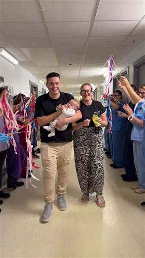 Noah's Ark Charity on Instagram: "Look who’s going home for the very first time at 140 days old! Four-month-old Lando has been an inpatient on NICU and then Island Ward since his birth in June. He was born with Tracheo-Oesophageal Fistula with Oesophageal Atresia (TOF/OA) resulting in life saving surgery at just a few hours old. Today, his hospital family gave him a special clap-out to celebrate everything he has overcome! Thanks to the specialist care he’s received here and the life-saving equi