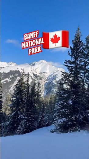 Skiing Through Banff National Park – Canada in Winter