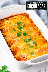Easy Chicken Enchiladas