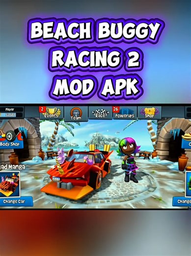 Beach Buggy Racing 2 Mod Mod menu enabled. Unlimited upgrades. All cars unlocked. High-speed gameplay showcase. Android and iOS Tutorial #beachbuggyracing2 #bbr2 #beachbuggyracing #modmenu #mobilegaming #racinggame #apk #fyp
