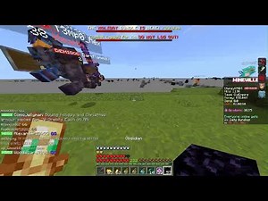 Mineville Lifesteal New Season PvP destroying Netherites