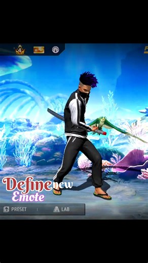 Free fire new emote 🔥#freefire #shorts