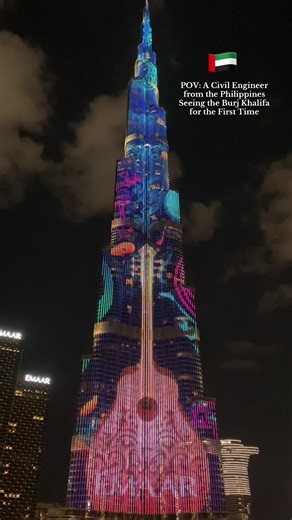 As a civil engineer, seeing the Burj Khalifa in person for the first time was unreal! The engineering, the height, the design—everything is just next level! Definitely a dream for any engineer. Its massive size reminds me of how small I am and how vast and incredible the world truly is. #fyp #traveltiktok #dbtv #uae #uae🇦🇪 #uaetiktok #shotoniphone #architecture #dubai #dxb #dubaitiktok #dubailife #dubai🇦🇪 #emaar #burjkhalifa #civilengineering #engineering