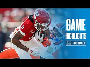 Illinois at Rutgers | Highlights | Big Ten Football | 11/23/2024