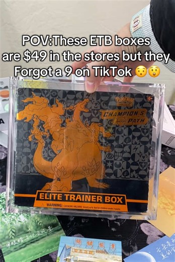 Unboxing the ETB Box: A Pokémon Treasure Hunt