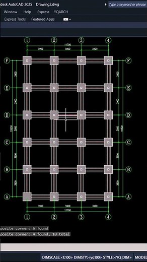 ⚡️ FAST AutoCAD Foundation Layouts with AutoLISP Hack.